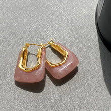 Lucite hoops
