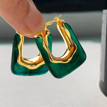 Lucite hoops