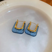 Lucite hoops