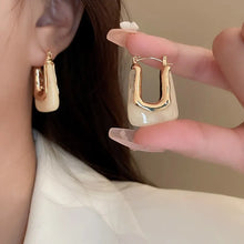 Lucite hoops