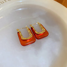 Lucite hoops