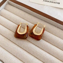 Lucite hoops