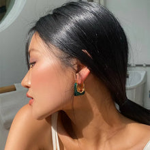 Lucite hoops