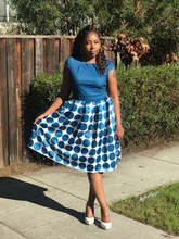 The A-line Polka dot dress (3 colors)