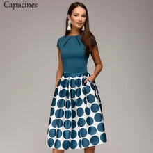The A-line Polka dot dress (3 colors)