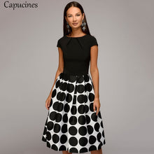The A-line Polka dot dress (3 colors)